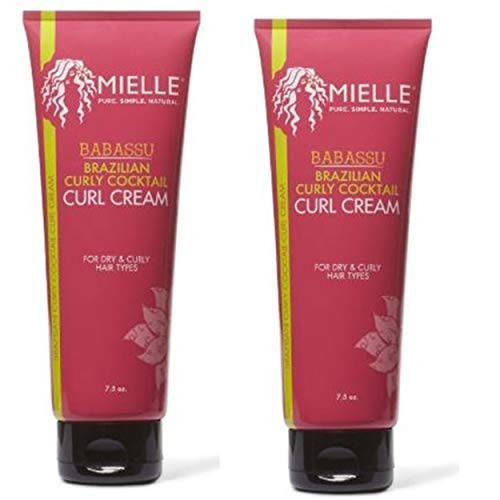 Mielle Organics Brazilian Curly Cocktail Curl Cream 7.5oz Pack of 2