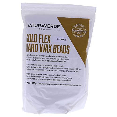 Naturaverde Pro Gold Hard Wax Beads, 2.2 lbs