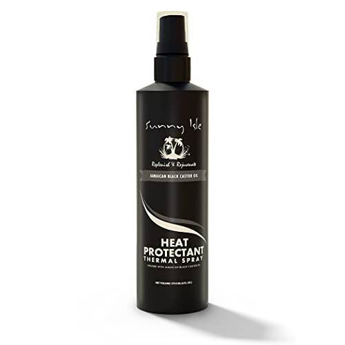 Heat Protectant Thermal Spray, Sunny Isle Jamaican Black Castor Oil