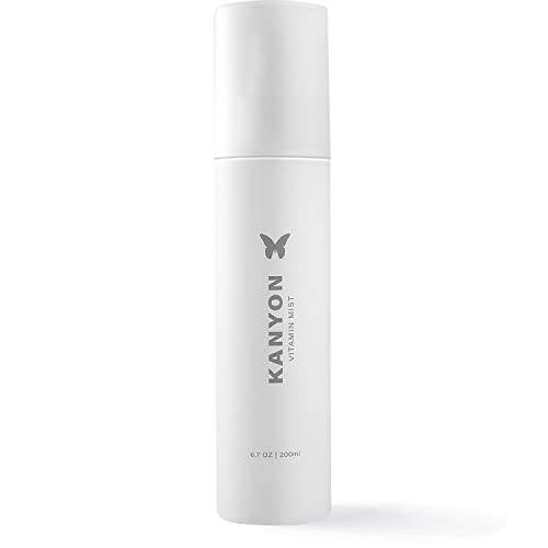 KANYON Vitamin Mist Hair Styling Spray - Detangling Conditioner for Frizz, Split Ends & Flyaways - UV and Heat Protection - Leave in Conditioner Spray Mist - for Men & Women - Made in the USA - 6.7 oz