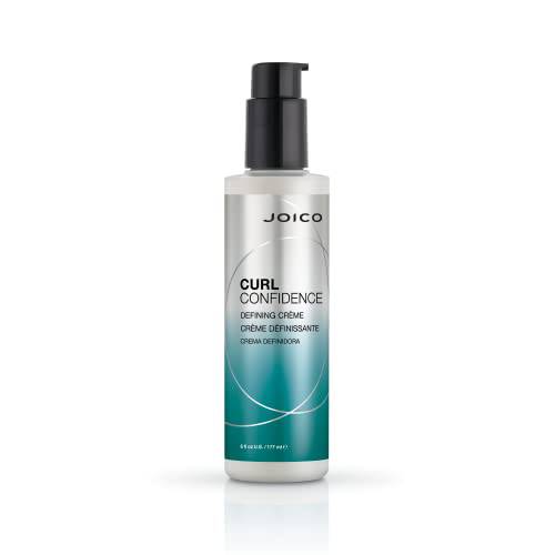 Joico Curl Confidence Defining Crème | Reduce Frizz | Define Textures | Boost Shine | For Curly Hair, 6 fl. oz.