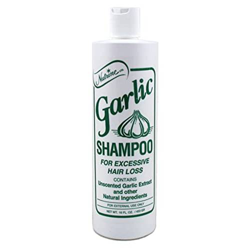 Nutrine Garlic Shampoo Unscented 16oz (Pack of 2)