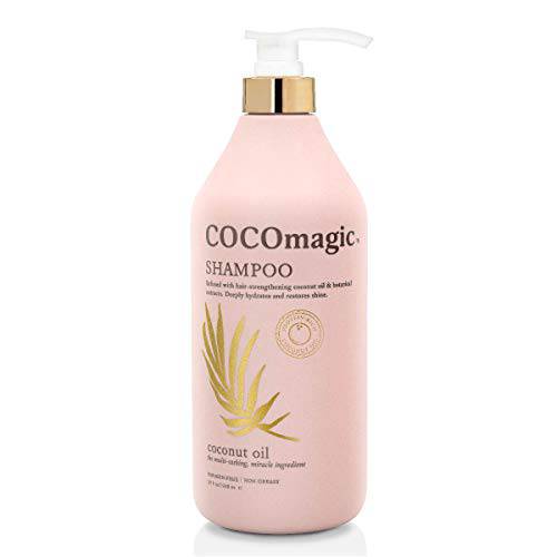 CocoMagic Nourishing Shampoo | Coconut Oil and Botanical Extracts | Strengthen, Restore Softness and Shine | Paraben Free, Cruelty Free, Made in USA (32 oz)