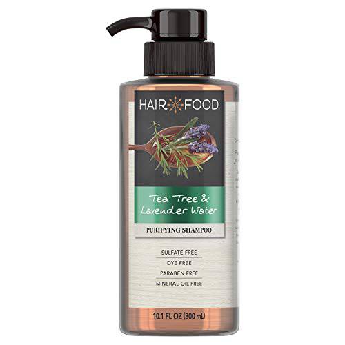Hair Food Shampoo, Tea Tree & Lavender Water, 10.1 Oz (23174)