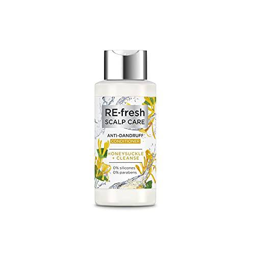 RE-fresh Scalp Care Conditioner Anti-Dandruff Honeysuckle + Cleanse, 13.5 fl oz (Pack of 2)