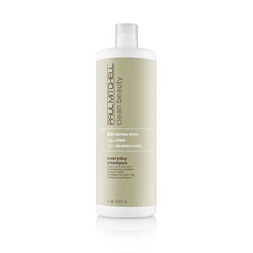 Paul Mitchell Clean Beauty Everyday Shampoo, Boosts Shine, Adds Body, For All Hair Types