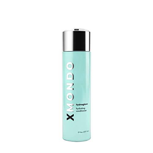 XMONDO Hair Hydraglow Hydrating Conditioner | Vegan Formula with Jojoba, Argan, and Moringa Oils to Lock In Moisture, Control Frizz, and Uncover Healthy Smooth Hair, 16 Fl Oz 1-Pack