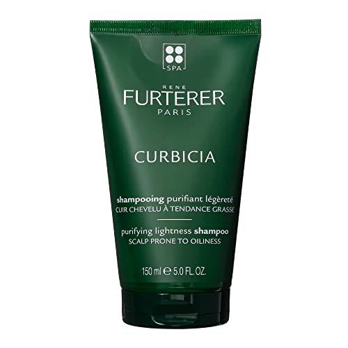 Rene Furterer CURBICIA Normalizing Lightness Shampoo, Oily-Prone Scalp, Sebum Control