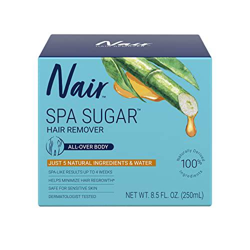 Nair Spa Sugar Wax Hair Remover Kit, 11.8 Oz Container