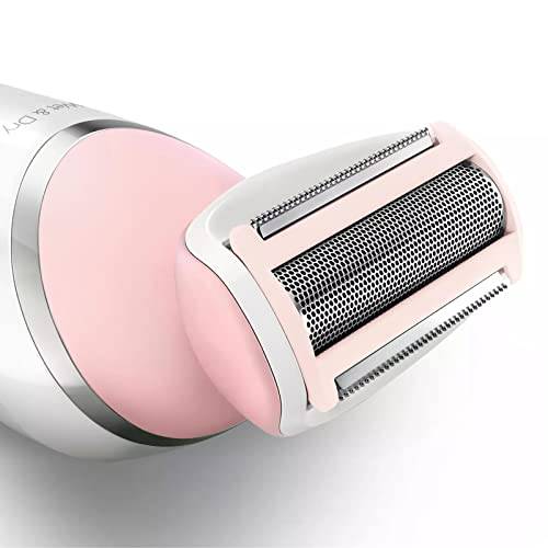 BRL140 Replacement Head for Philips SatinShave Advanced Women’s Electric Shaver BRL140 BRL130 Wet and Dry Ladyshave Replacement Foil and Blade Philips Trimmer Razor Foil and Cutter (Pink)
