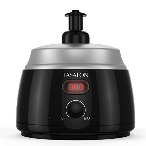 TASALON Professional Hot Lather Machine for Shaving -750ml Large Capacity Professional Lather Maker for Men Face Shaving , Shaving Foam Machine for Home Use Salon Barber Shop With 2 pumps