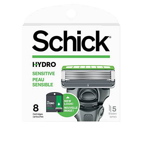 Schick Hydro 5 Sense Sensitive Skin Razor Refills for Men, 8 Count (Pack of 1)