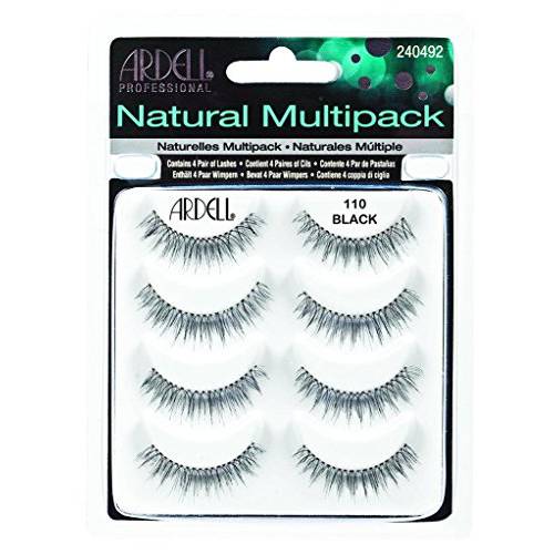 (3 Pack) ARDELL Professional Natural Multipack - 110 Black by Ardell