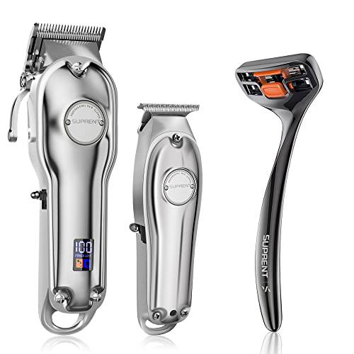SUPRENT® Professional Hair Cutting Kit and Razors for Men