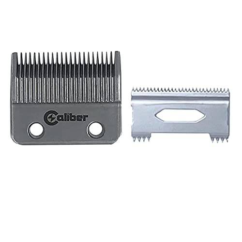 Caliber Pro .50 Cal Clipper Tape Blade - Professional Replacement Barber Taper Blades for .50 Caliber Grooming Clippers & Trimmer - Japanese Stainless Steel - Smooth Cut and Trim for All Hair Types