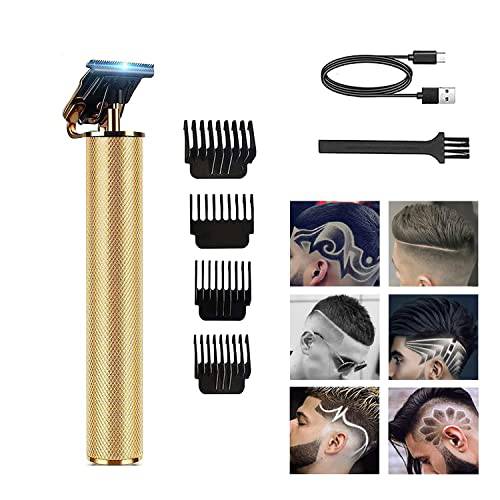 Hair Clippers for Men,Professional Mens Hair Clippers Cordless Hair Trimmer Haircut & Grooming Kit Rechargeable with Guide Combs Gifts for Men Beard Shaver Barbershop Father’s Day Gifts