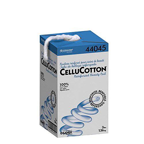 GRAHAM SANEK CelluCotton 100% Pure Cotton Beauty Coil 3 lbs Box SD-44045