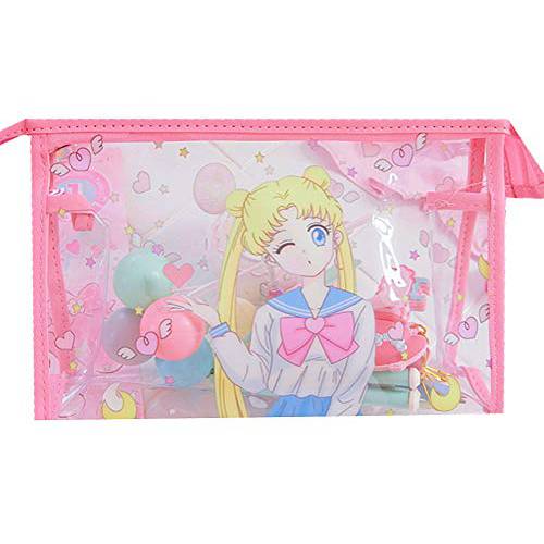 Kerr’s Choice Cute Toiletry Bag Cosmetic Bag Clear Waterproof Makeup Bag Travel Storage Bag Gift for Girls Women