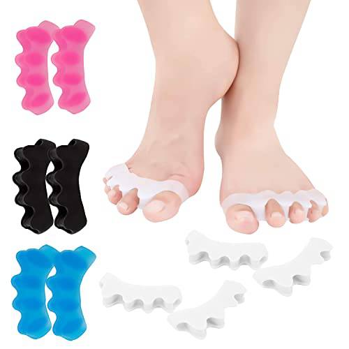 11pcs BCorrector for Women & Men - BRelief Kit with Toe Separators and BSplints Hammer and Big Toe Separator, Spacers and Straighteners, Exercise Strap for Hallux Valgus Correction