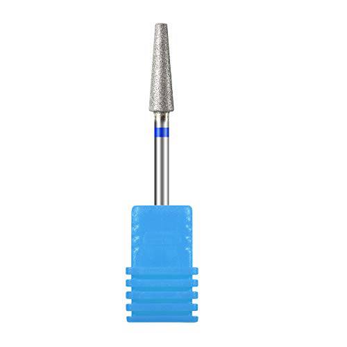 NMKL38 Professional 3/32 Shank Size Cone Shape Carbide Bit Nail Cuticle Drill Bit for Manicure Pedicure Tools (Medium)