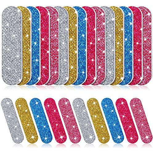 100 Pack Nail Files Double Sided Emery Boards Manicure Tools (Classic Style)