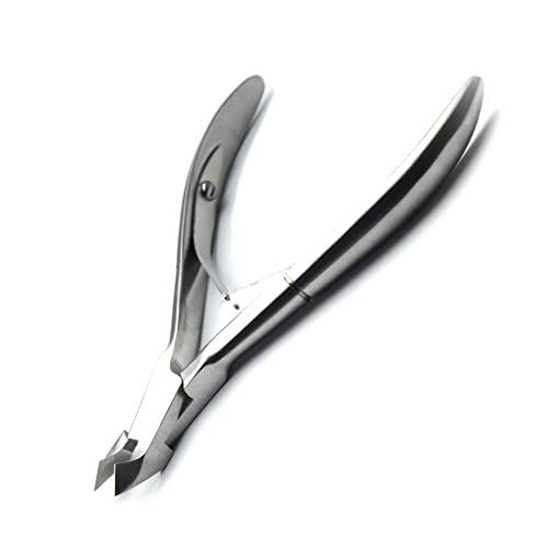 Stelone Professional Cuticle Nippers Sharp Cuticle Trimmer Stainless Steel Cuticle Clippers Pedicure Manicure Nail Tool for Fingernails and Toenails