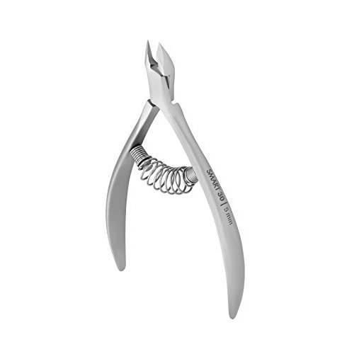 STALEKS Pro Smart 30 NS-30-5 Professional Spring Cuticle Nippers 1/2 Jaw 5mm