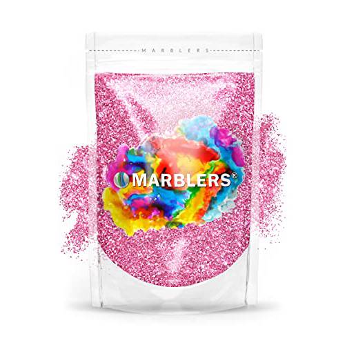 MARBLERS Twinkle Face & Body Glitter [Flamingo] 3oz (85g) | Fine | Non-Toxic | Vegan | Cruelty-Free | Ethically Sourced | Festival Makeup | Eye, Hair, Nail, Eyeshadow | Cosmetic Grade