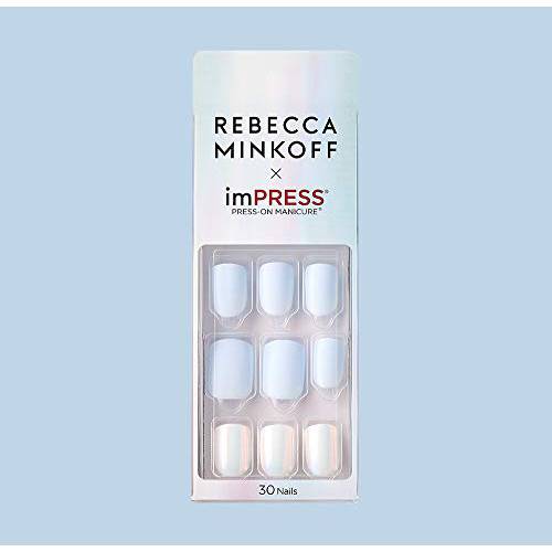 ImPress Press-On Manicure Nails Blue Haze Limited Edition