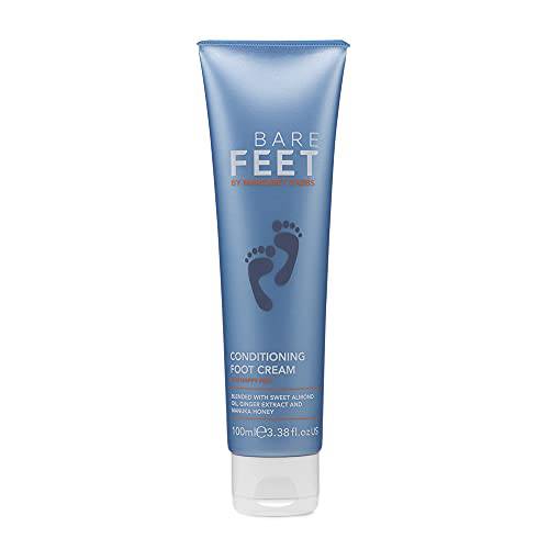 BARE FEET BY MARGARET DABBS Conditioning Foot Cream (100ml Travel-sized), Foot Care Cream To Care For Dry Feet And Hard Skin