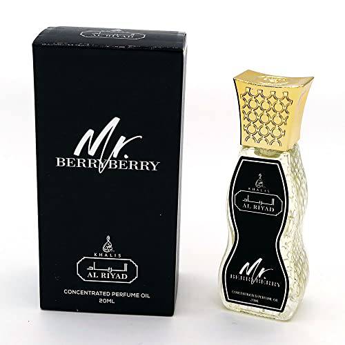Maison d’Orient MR BERRYBERRY 20 mL for Men Roll-On Attar | Premium Perfume Oil | Alcohol-Free | Vegan & Cruelty-Free Arabian Fragrances | House of AL RIYAD Dubai