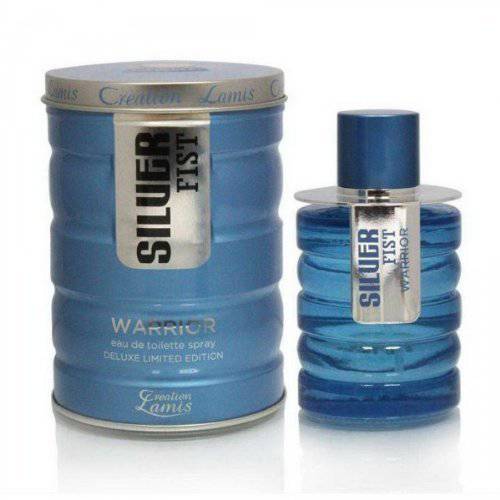 Perfume Silver Fist for Men 3.3 oz EDT by Creation Lamis