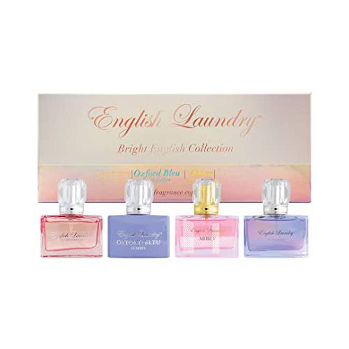 Bright English Collection by English Laundry Eau De Parfum, 0.68 Fl Oz (Pack of 4)