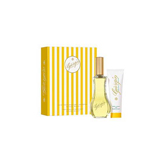 Giorgio Beverly Hills Perfume Set, 3 Ounce EDP + 1.6 Ounce Body Lotion