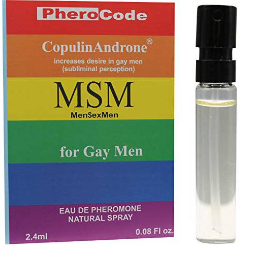 PheroCode MSM Perfume for Gay Men with Pheromones 0.08Fl. Oz