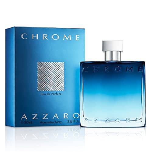 Azzaro Chrome Eau de Toilette - Men’s Cologne & Chrome Eau De Parfum - Fresh Fragrances for Men