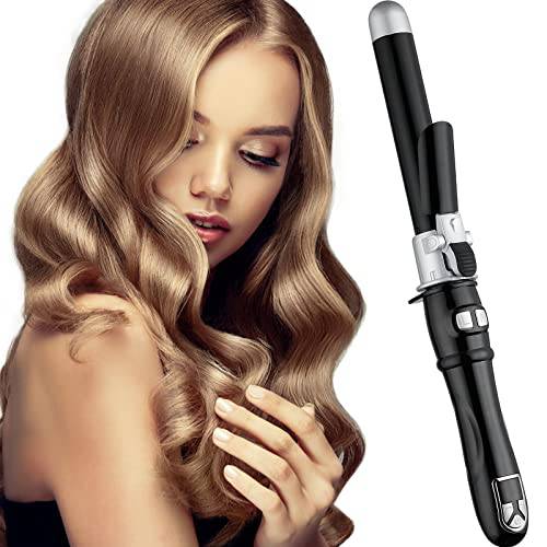 Hair Curling Wands Auto Curling Irons Automatic Hair Curler 28mm/32mm Curl Hair Waving Irons Hair Styling Irons Hair Crimper Hair Waver 30s Instant Heat Wand 110-220v (28mm/1.1 in, Black)