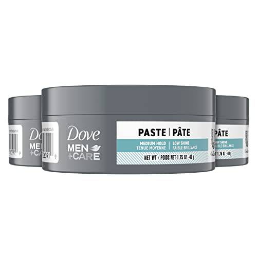 Dove Men+Care Styling Aid Hair Product for a Medium Hold Sculpting Hair Paste Hair Styling for a Textured Look With A Matte Finish 1.75 (Pack of 3)
