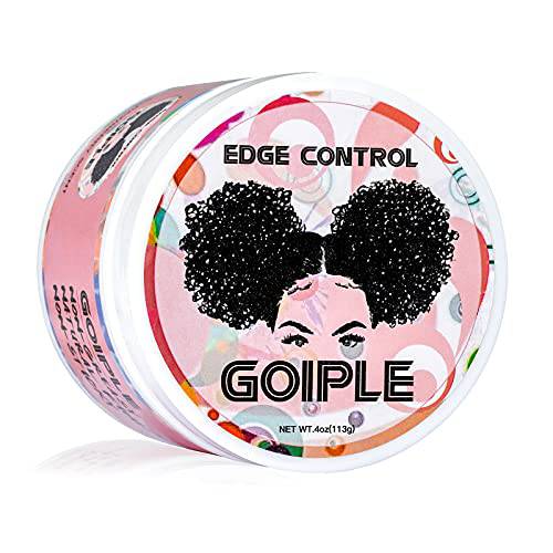 Goiple Edge Control Wax for Women Strong Hold Non-greasy Edge Smoother Strawberry Scent 4oz