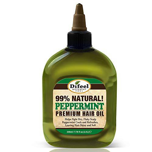 Difeel Premium Natural Hair Oil - Peppermint Oil 7.1 ounce