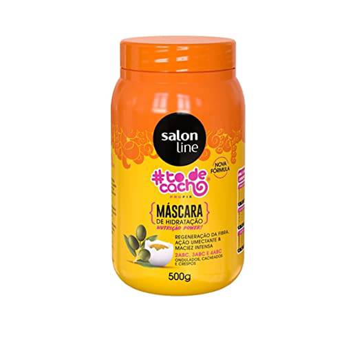 Linha Tratamento (ToDeCacho) Salon Line - Maionese Capilar {Uma Nutricao Power] 500 Gr - (Salon Line Treatment (IHaveCurls) Collection - Power Nourishment Hair Mayonnaise Net 17.63 Oz)