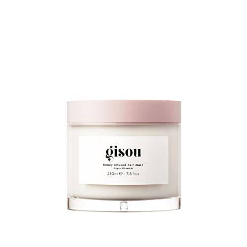 Gisou Honey Infused Hair Mask to Hydrate and Repair for Softer, Stronger, More Manageable Hair (7.8 oz)