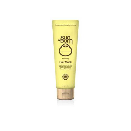 Sun Bum Revitalizing Deep Conditioning Hair Mask | Vegan and Cruelty Free Moisturizing and Restoring Hair Treatment for Damaged Hair | 6 oz