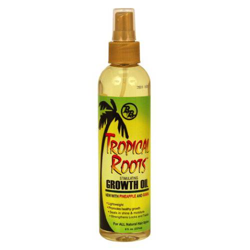 BB Tropical Roots Growth Oil 8 Ounce (Pack of 2)
