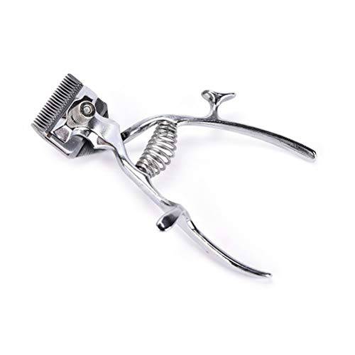 QWQ69 Barber Tools Hand Hair Clippers Manual Metal Portable Trimmer Cutter