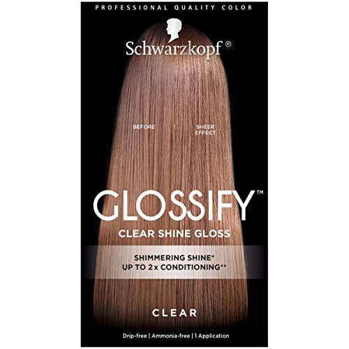 Schwarzkopf Glossify Customizable Color Gloss, Clear