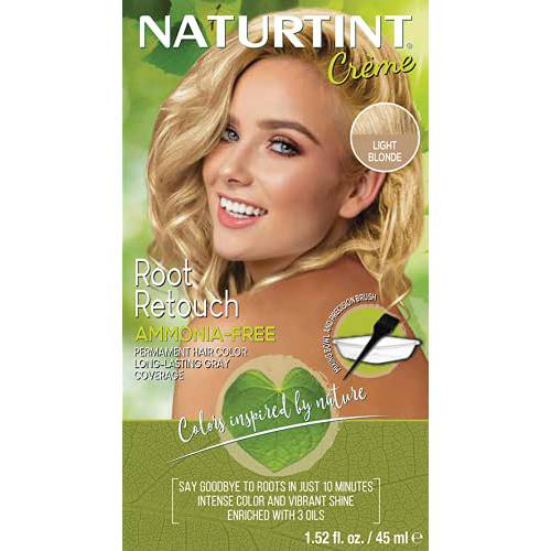 Light Blonde Root Retouch Crème PPD-Free Permanent Hair Color by Naturtint