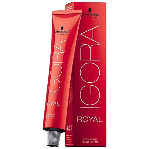Schwarzkopf Professional Igora Royal Permanent Hair Color, 9-1, Extra Light Blonde Cendre, 60 Gram