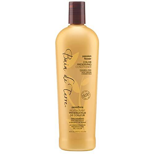Bain de Terre Color Preserving Shampoo and Conditioner | Passion Flower | Color-Treated Hair | Argan & Monoi Oils | Paraben Free