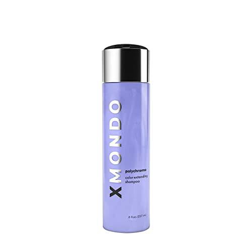 XMONDO Hair Polychrome Color Extending Shampoo | Vegan Formula For Enhanced Color Retention with UV Protection and Vitamin E for a Well Balanced Scalp, 8 Fl Oz 1-Pack